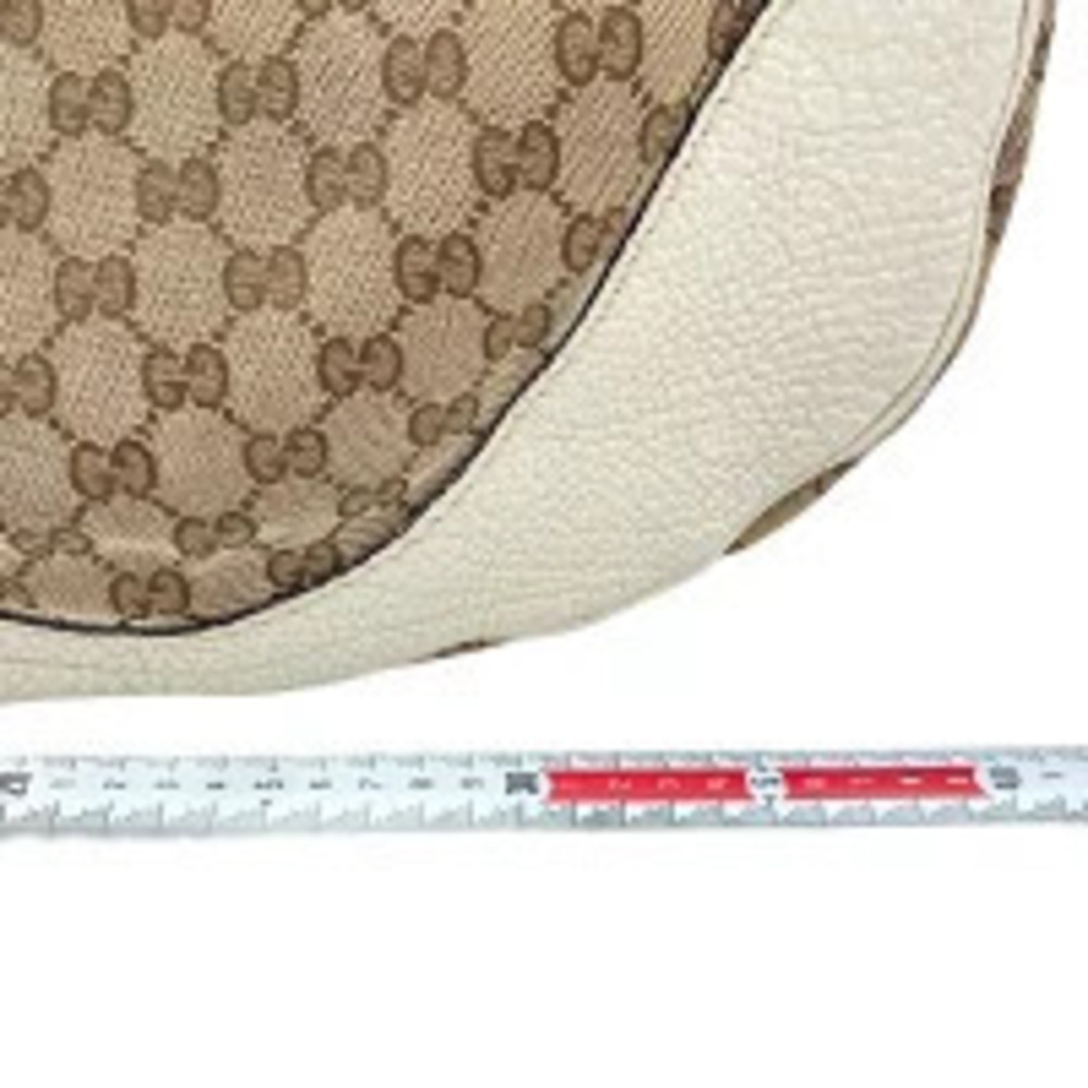 Gucci Cream Canvas Beige Tote Charlotte G Bag Cream Tan